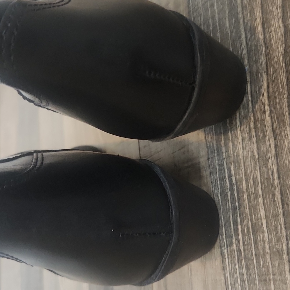 Steve‎ Madden Women's Western Style Leather Boots in Black Size 7M - Picture 7 of 10
